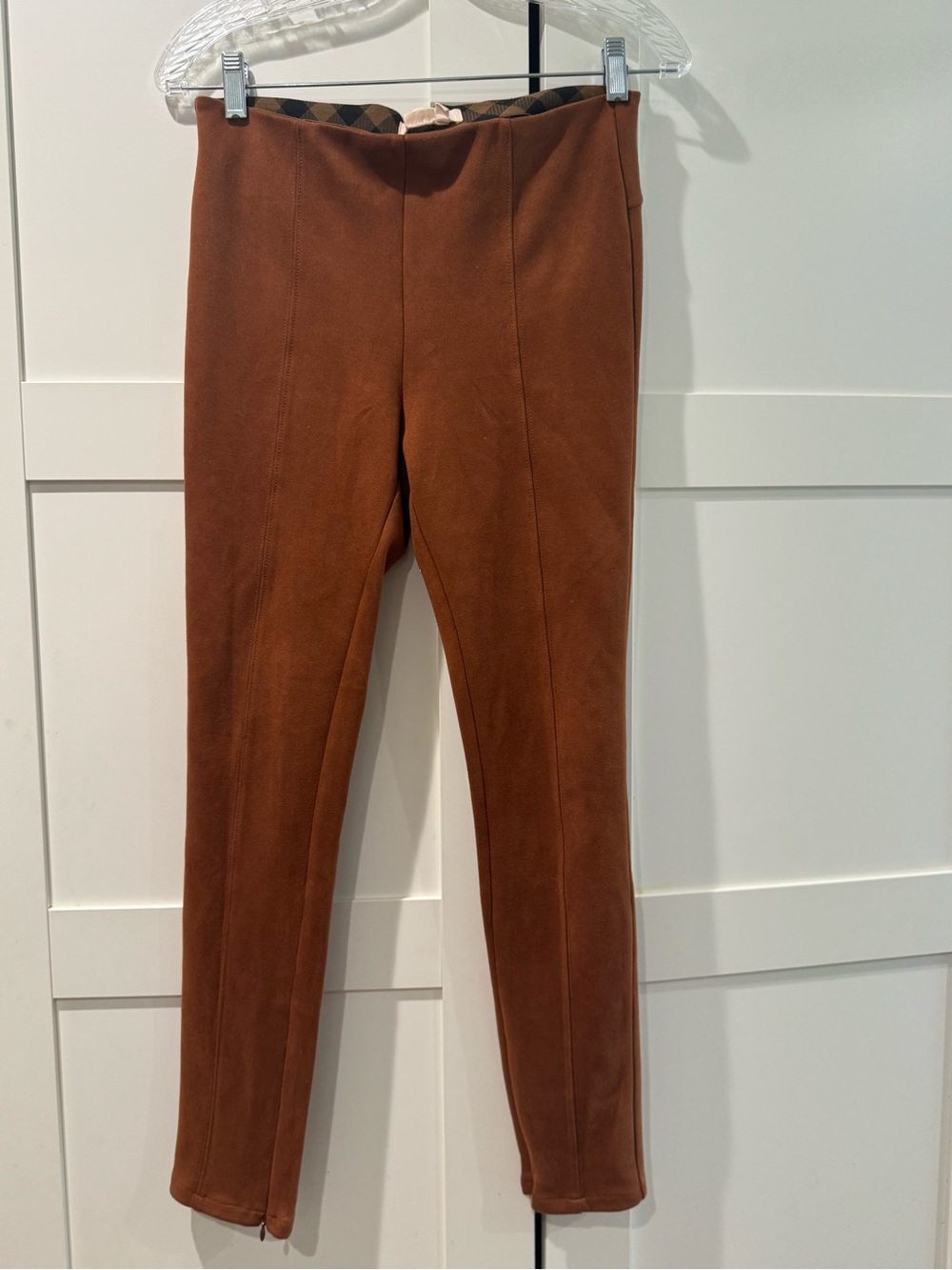 Anthropologie faux-suede leggings